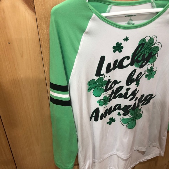 Celebrate St Patrick’s Day Women’s Tee Shirt. - Picture 3 of 6